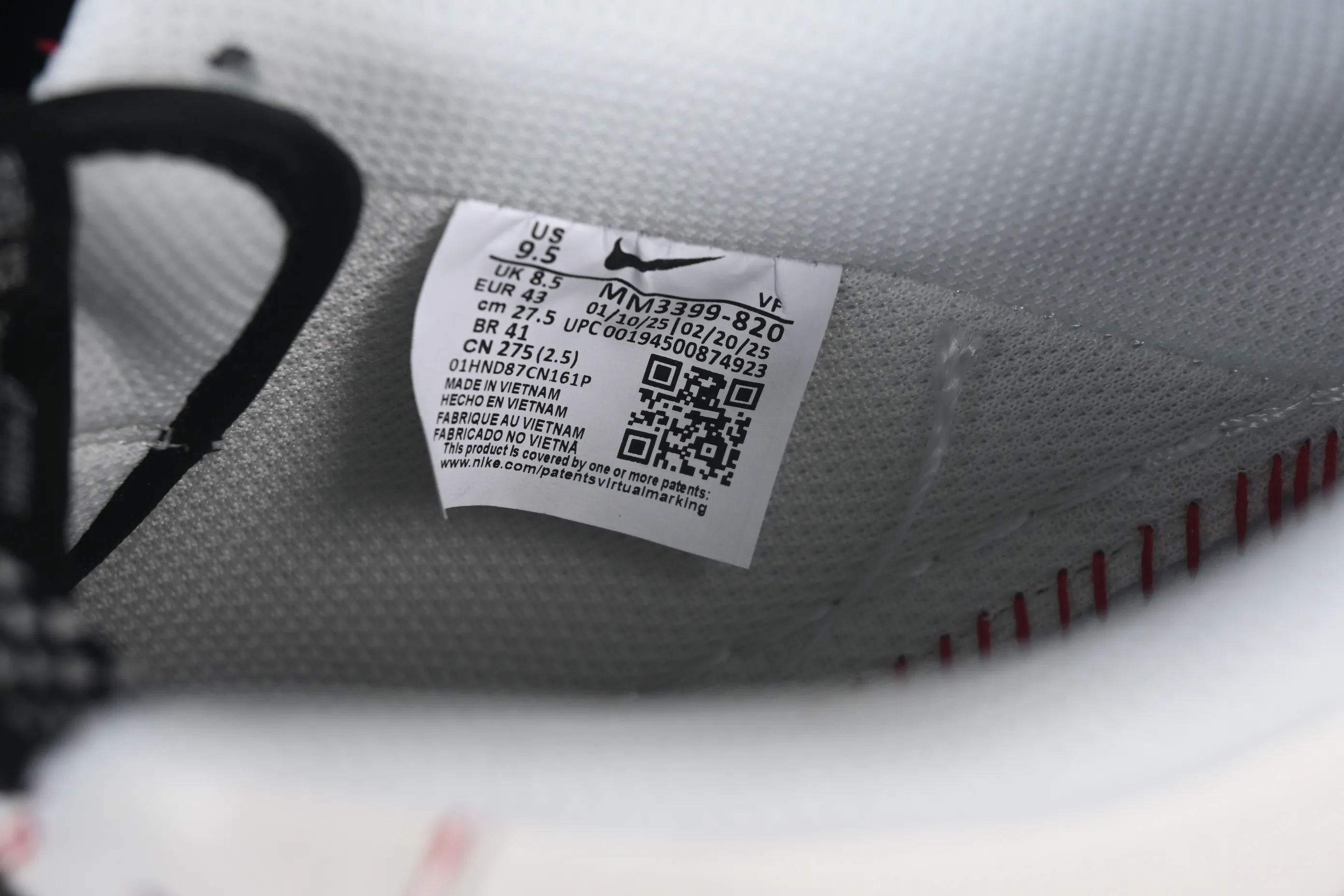 All categories Nk Air Force 1 Air Force series Nk Air Force 1 Low Air Force low-top Nike Air Force 1'07 Low joint model off-white Air Force 1 low-top casual sneakers MM3399-820